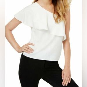 Sachin & Baby SB by One-Shoulder Ruffled Top